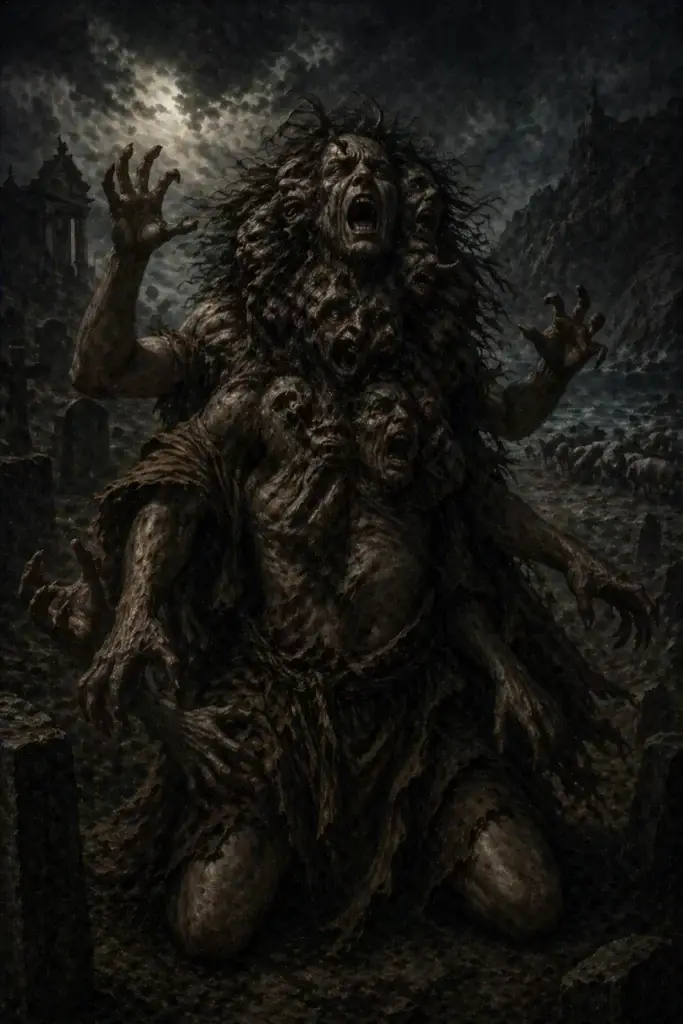 Legion - Dämonen aus der Christentum-Tradition, historisch-illustrativ