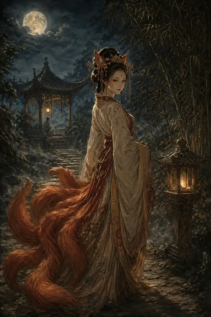 Huli Jing - Geister aus der China-Tradition, historisch-illustrativ