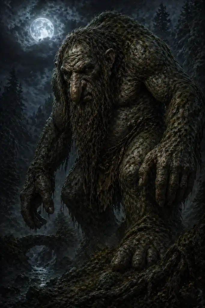 Troll - Geister aus der Germanisch-Tradition, historisch-illustrativ