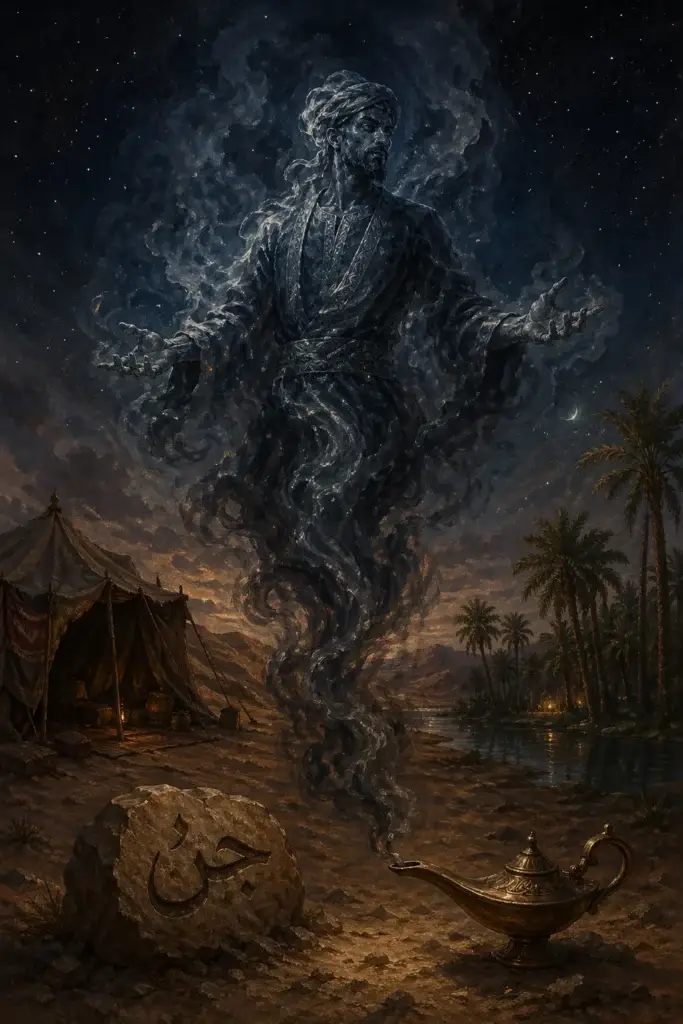 Jinn - Geister aus der Islam-Tradition, historisch-illustrativ