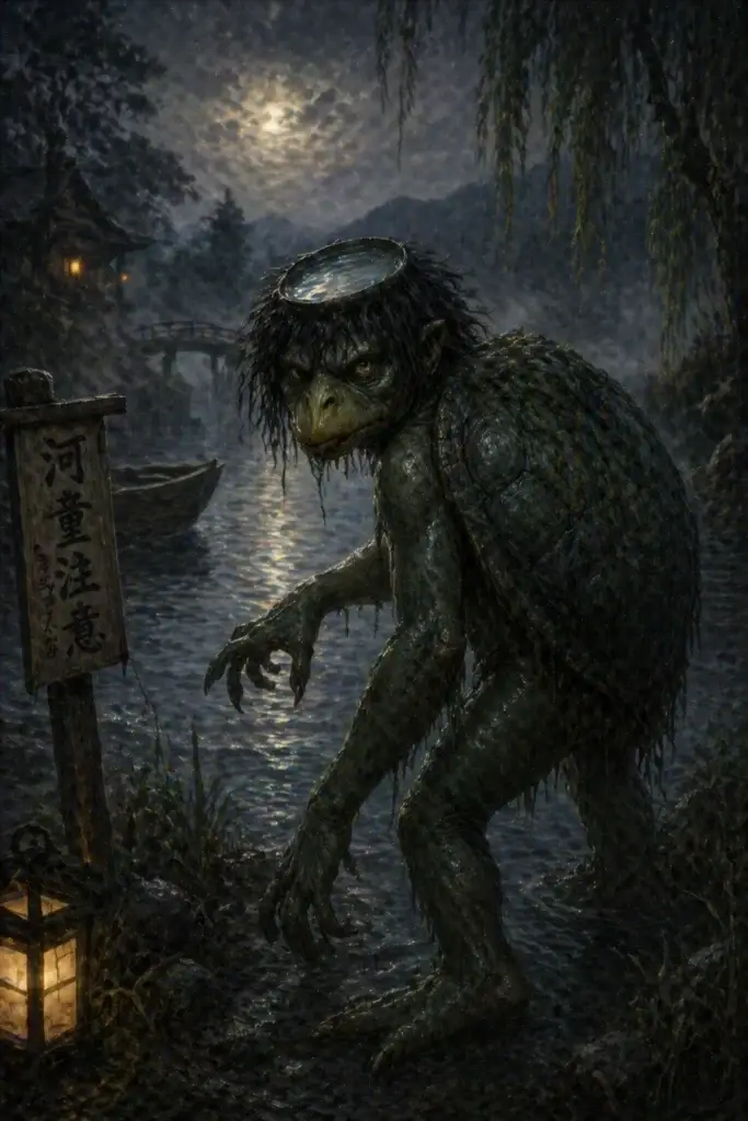 Kappa - Geister aus der Japan-Tradition, historisch-illustrativ