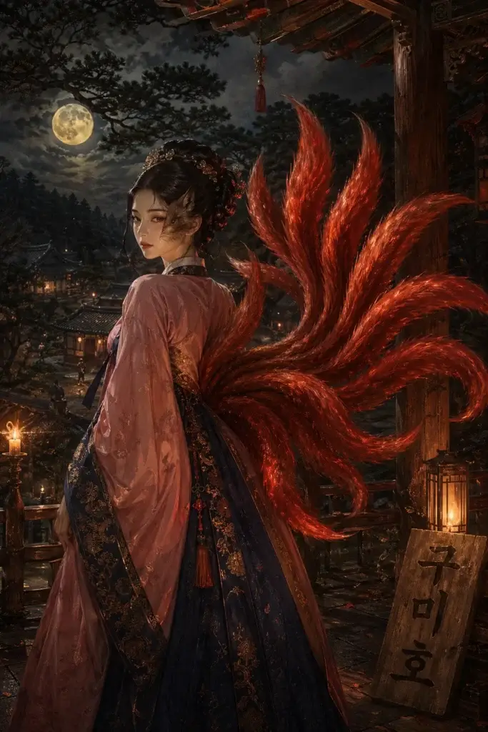 Gumiho - Geister aus der Korea-Tradition, historisch-illustrativ