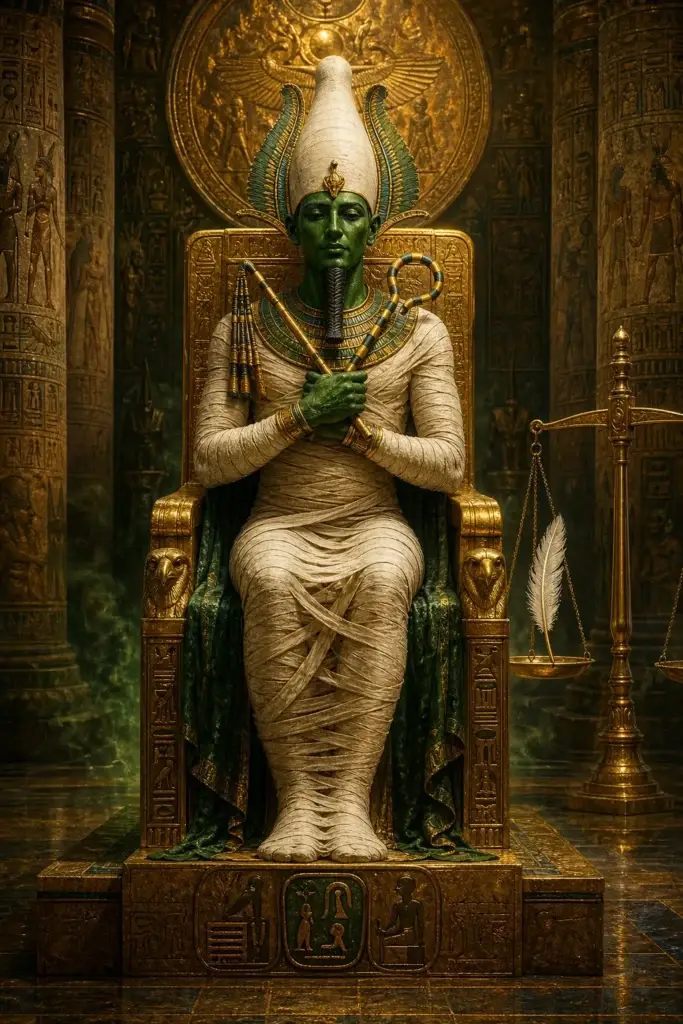 Osiris - Götter aus der Ägypten-Tradition, historisch-illustrativ