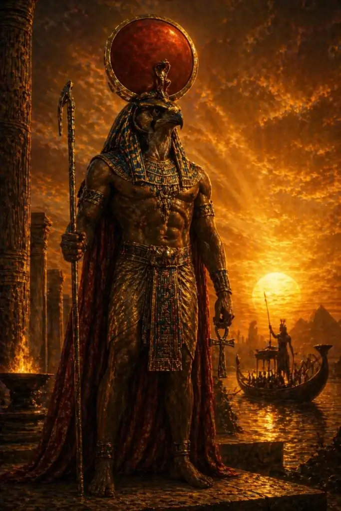 Ra - Götter aus der Ägypten-Tradition, historisch-illustrativ