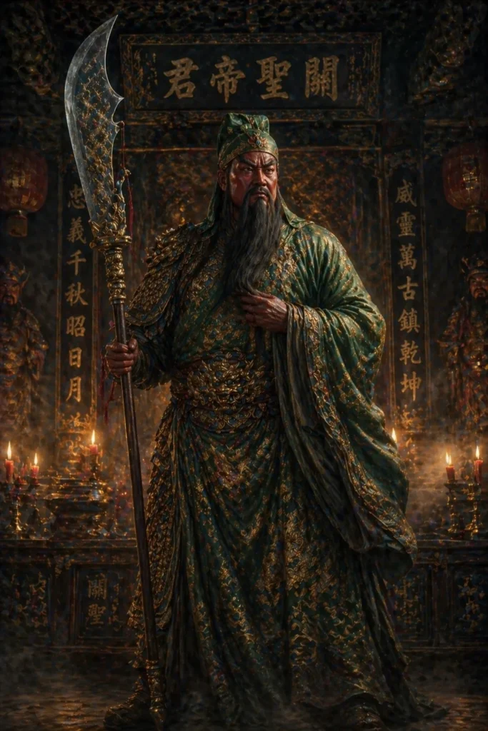 Guan Yu - Götter aus der China-Tradition, historisch-illustrativ