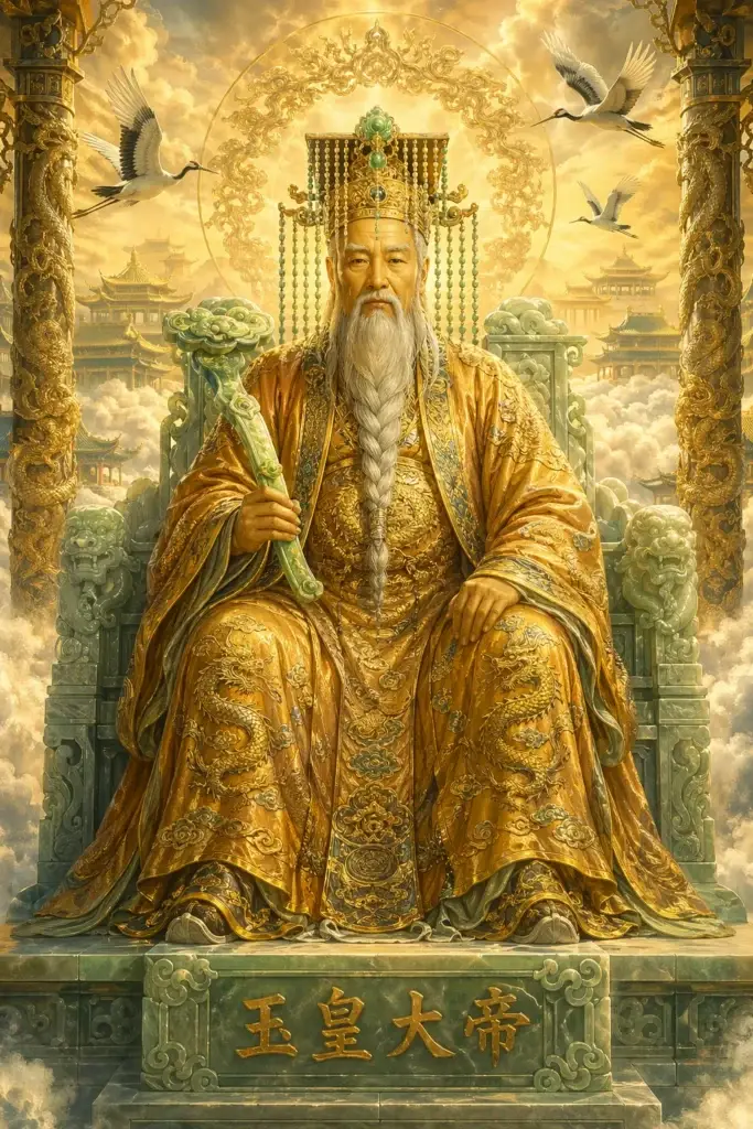 Jade Kaiser - Götter aus der China-Tradition, historisch-illustrativ