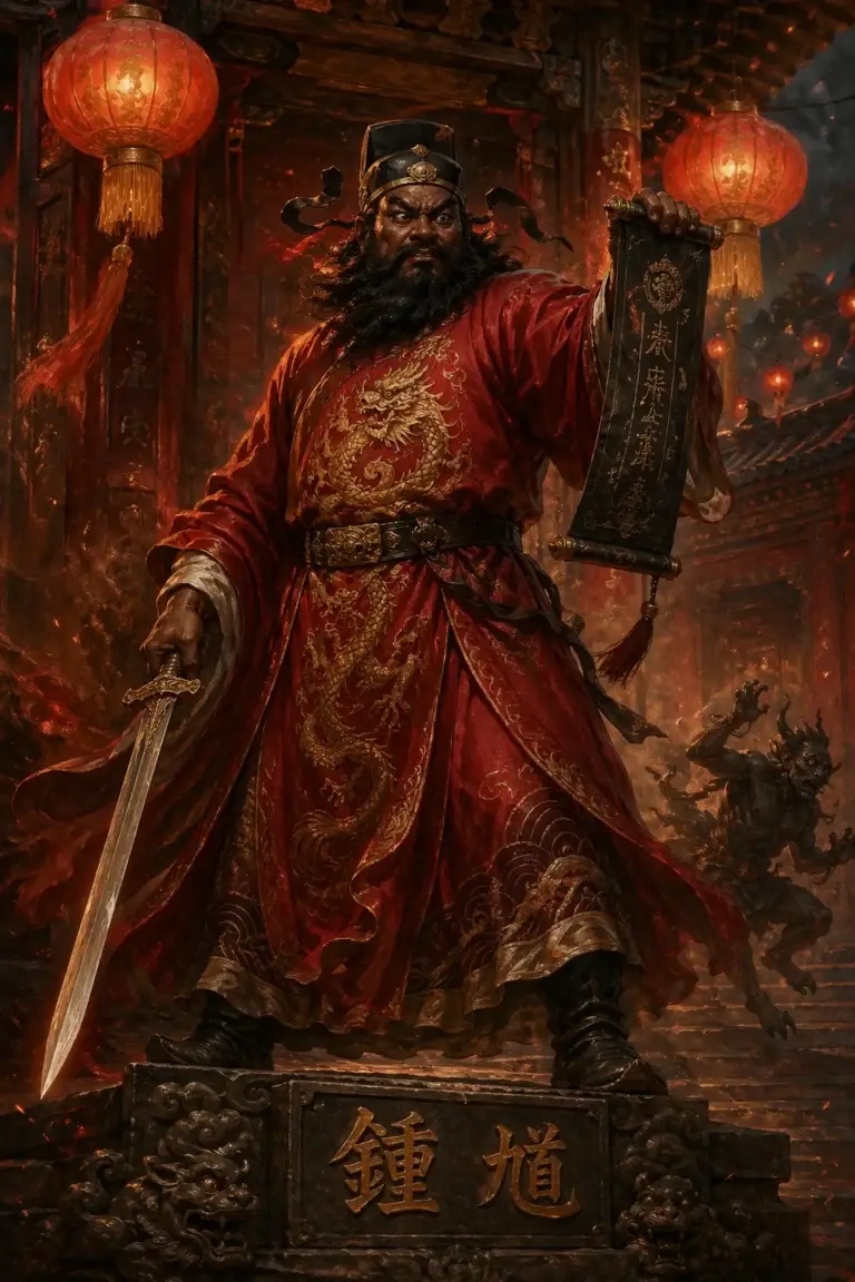 Zhong Kui – Wesen aus der China-Tradition