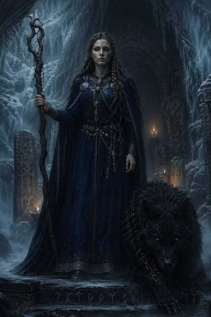 Hel - Götter aus der Germanisch-Tradition, historisch-illustrativ