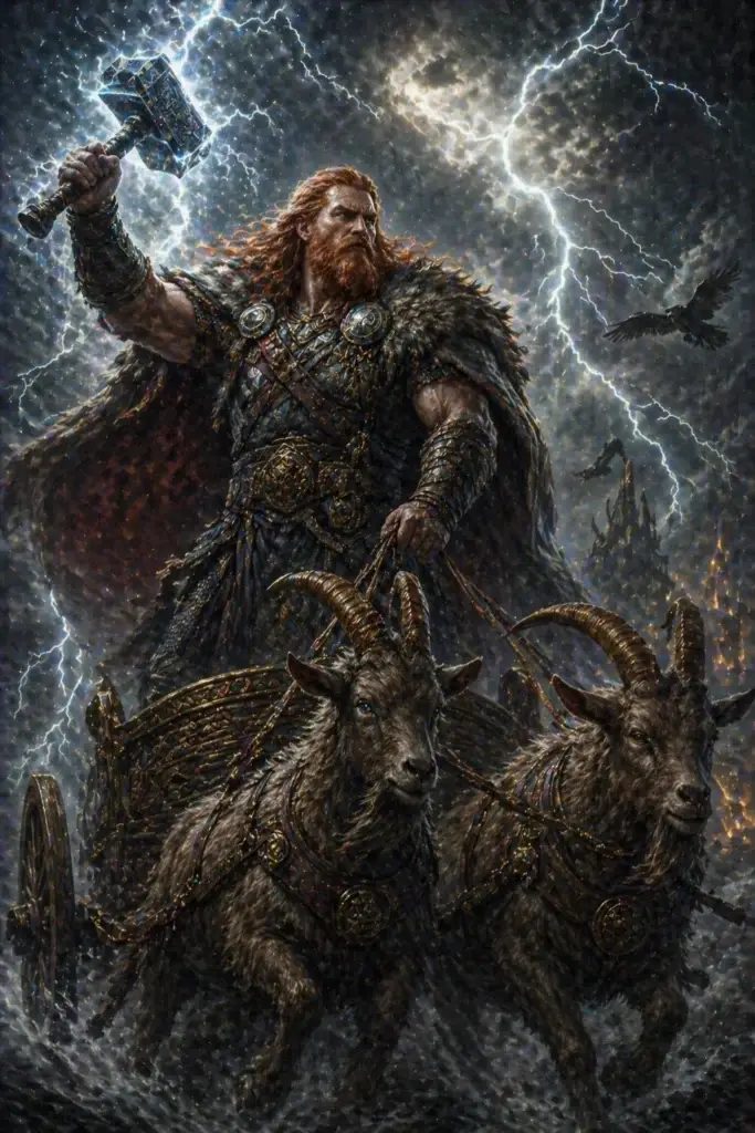 Thor - Götter aus der Germanisch-Tradition, historisch-illustrativ