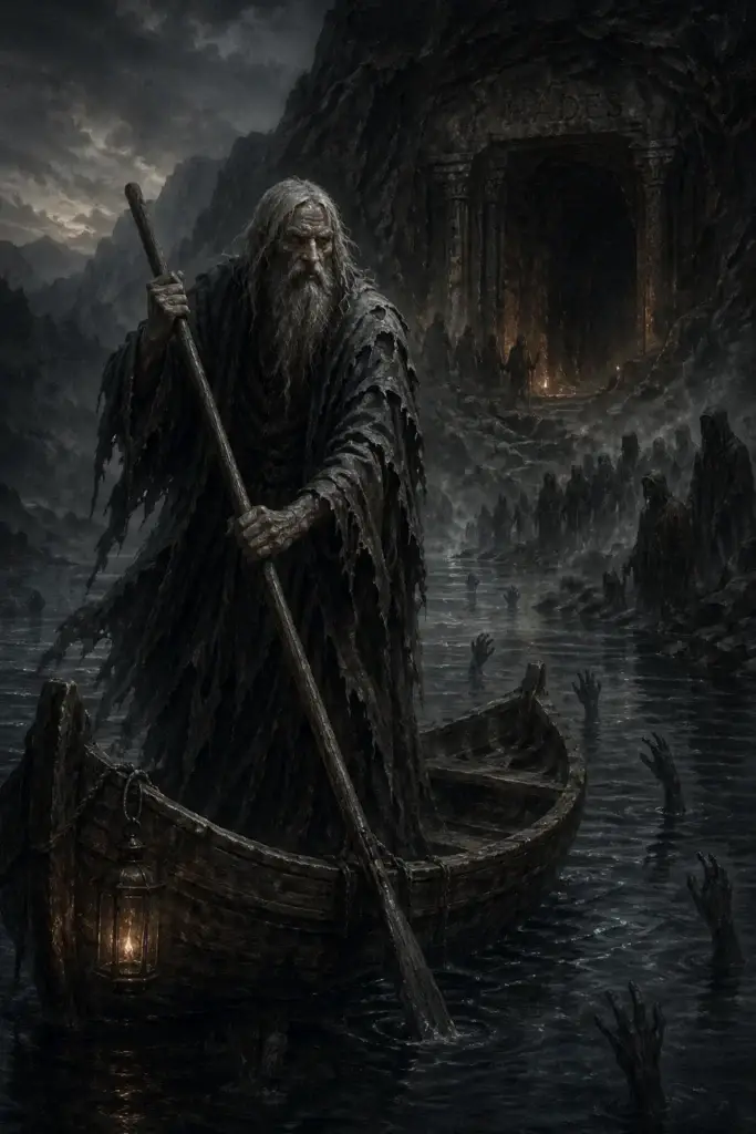 Charon - Götter aus der Griechenland-Tradition, historisch-illustrativ