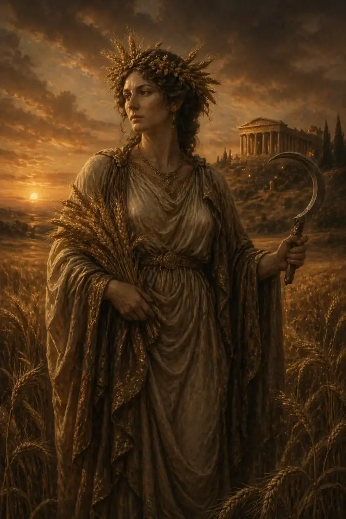 Demeter - Götter aus der Griechenland-Tradition, historisch-illustrativ