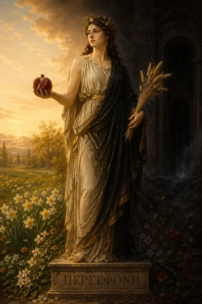 Persephone - Götter aus der Griechenland-Tradition, historisch-illustrativ