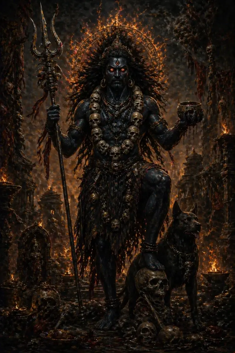 Bhairava – Wesen aus der Hinduismus-Tradition