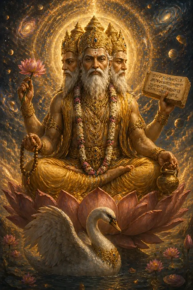 Brahma – Wesen aus der Hinduismus-Tradition