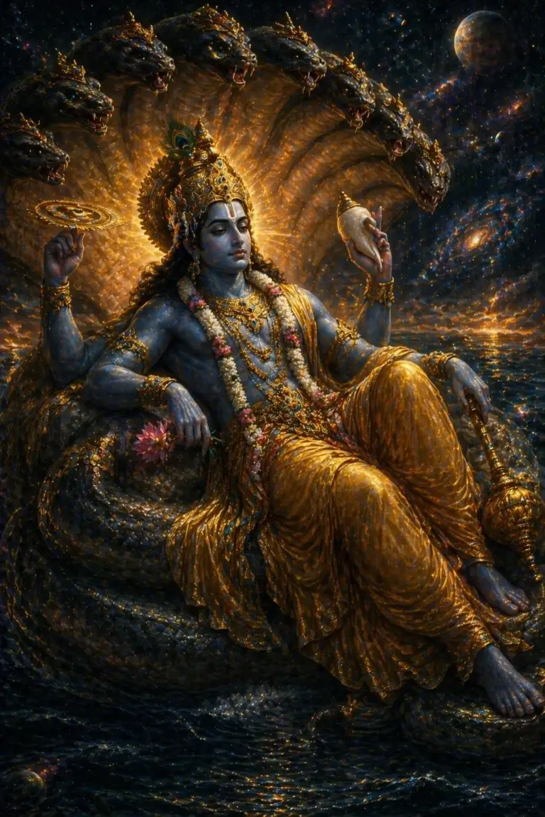Vishnu – Wesen aus der Hinduismus-Tradition