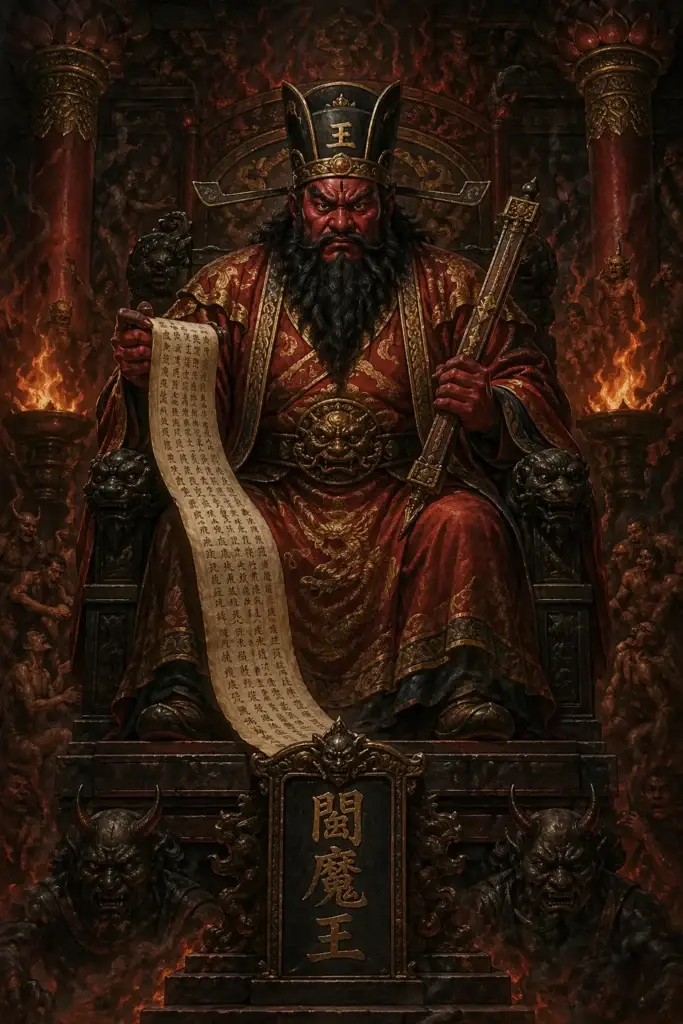Enma O - Götter aus der Japan-Tradition, historisch-illustrativ