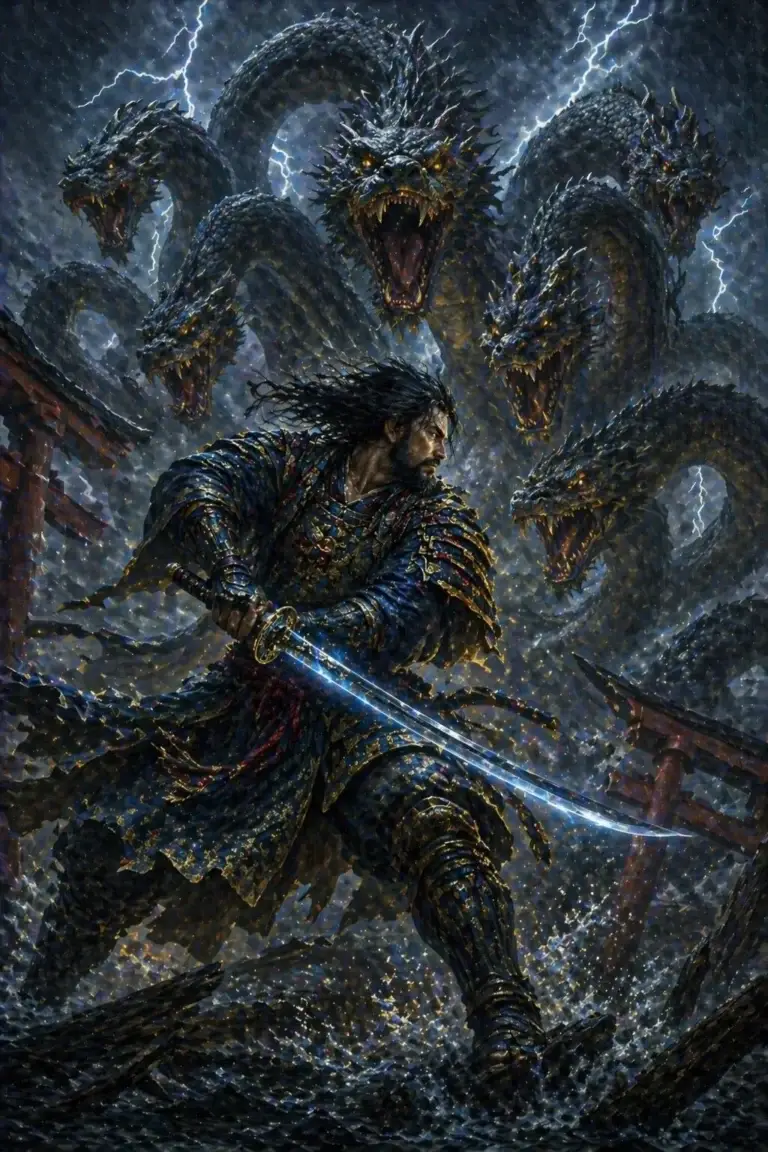Susanoo – Wesen aus der Japan-Tradition