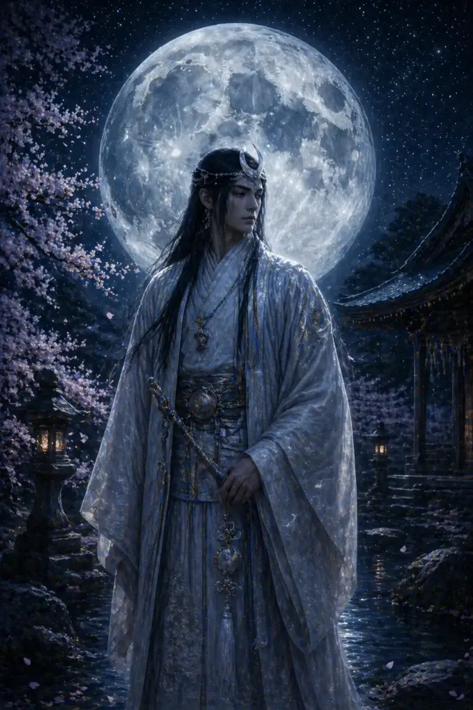 Tsukuyomi - Götter aus der Japan-Tradition, historisch-illustrativ