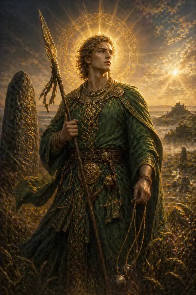 Lugh - Götter aus der Keltisch-Tradition, historisch-illustrativ