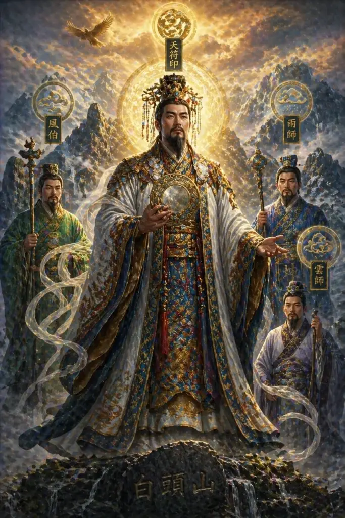 Hwanung - Götter aus der Korea-Tradition, historisch-illustrativ
