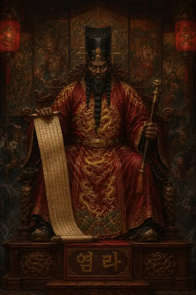 Yeomra - Götter aus der Korea-Tradition, historisch-illustrativ