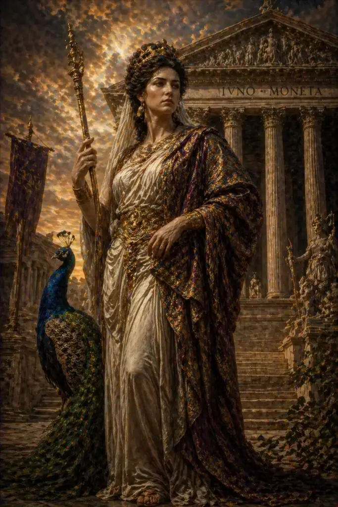 Juno - Götter aus der Rom-Tradition, historisch-illustrativ