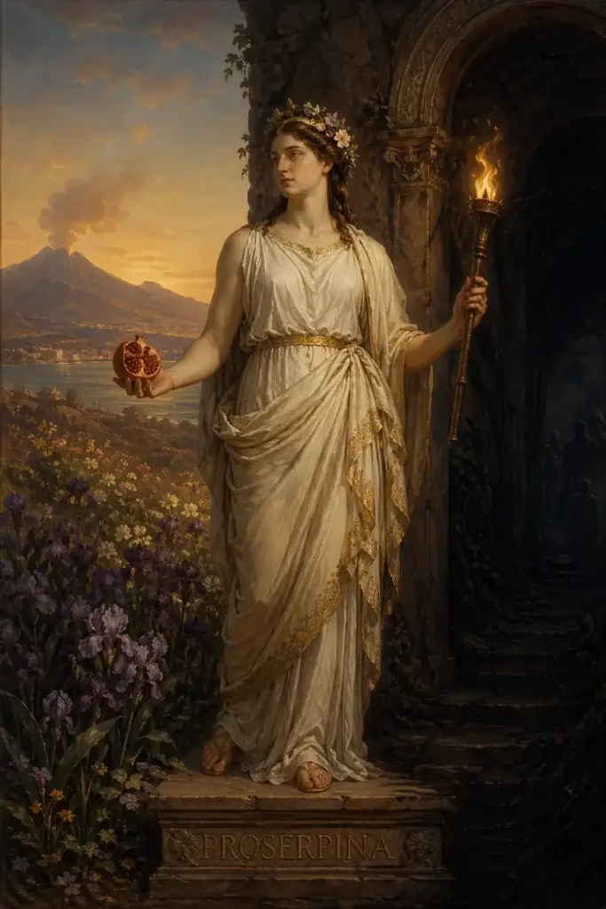 Proserpina - Götter aus der Rom-Tradition, historisch-illustrativ
