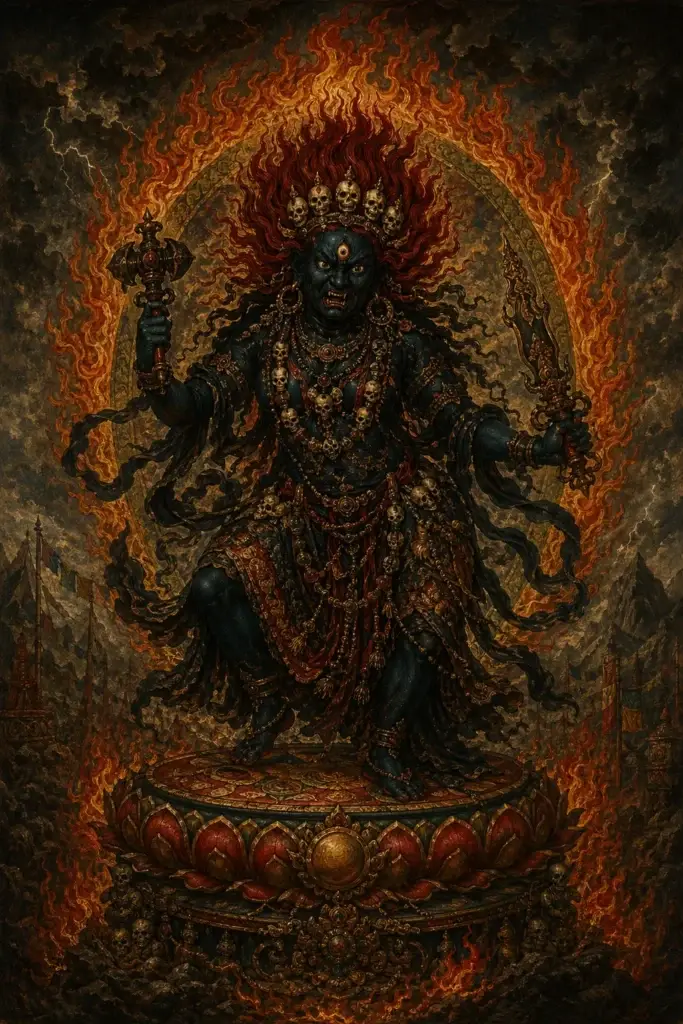 Ekajati - Götter aus der Tibet-Tradition, historisch-illustrativ