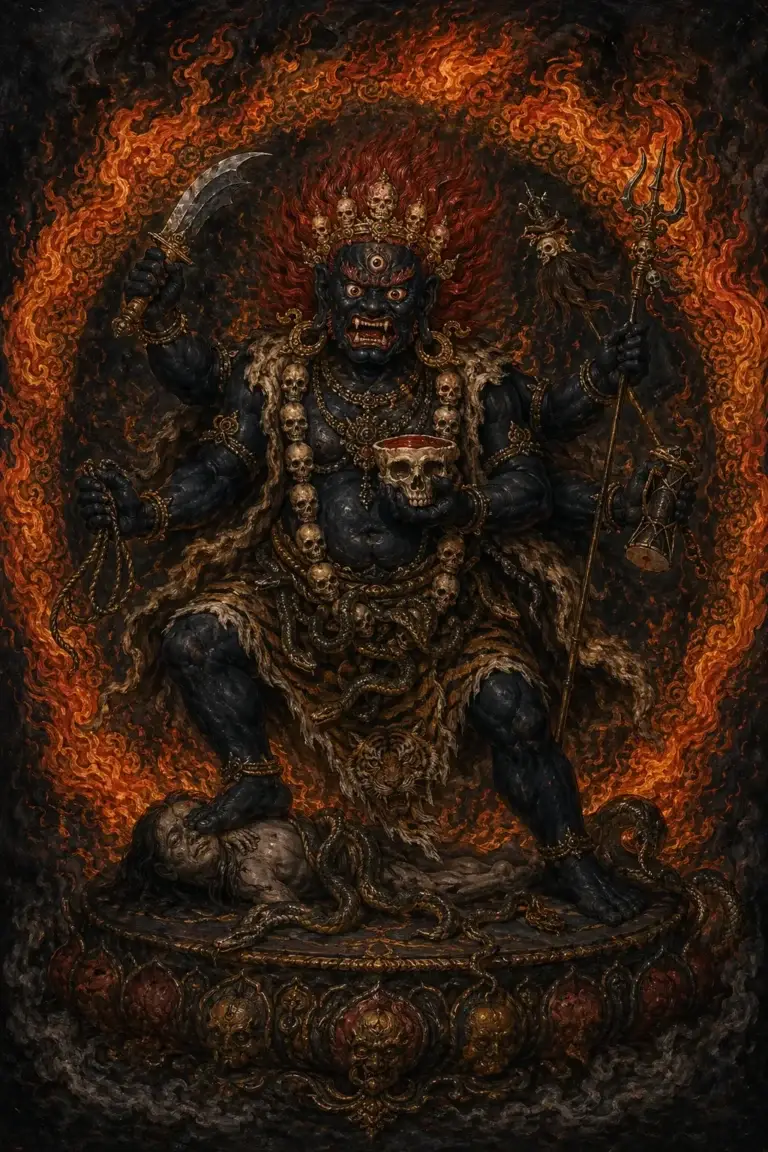 Mahakala – Wesen aus der Tibet-Tradition