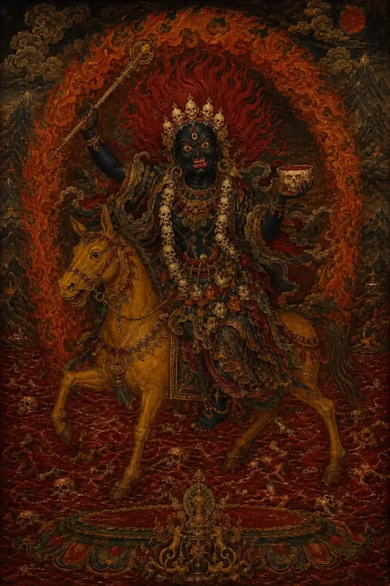 Palden Lhamo – Wesen aus der Tibet-Tradition