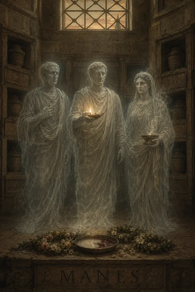 Manen – les esprits divinisés des défunts