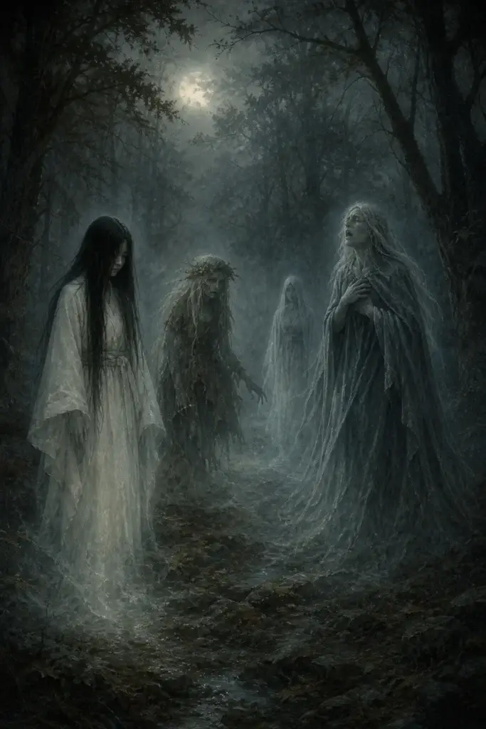 Geister — Verstorbene, Naturwesen, Schwellenhüter