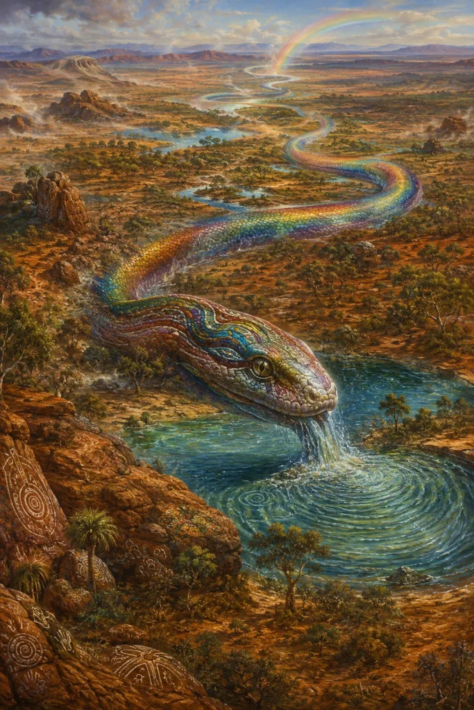 Rainbow Serpent: Serpent Creator of Aboriginal Religion