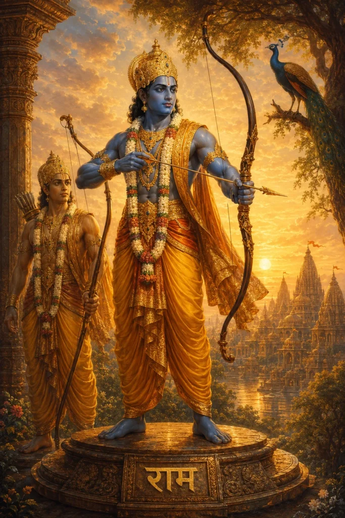 Rama - gods from the Hindu tradition, historical-illustrative