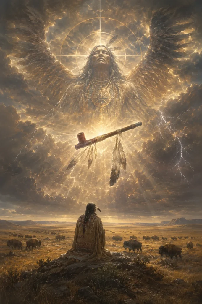 Wakan Tanka - Götter aus der Native-american-Tradition, historisch-illustrativ