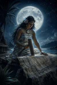Hina: Polynesian Moon Goddess and Primal Mother