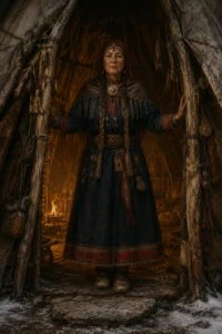 Uksakka – Türgöttin und Schwellenhüterin der Sami