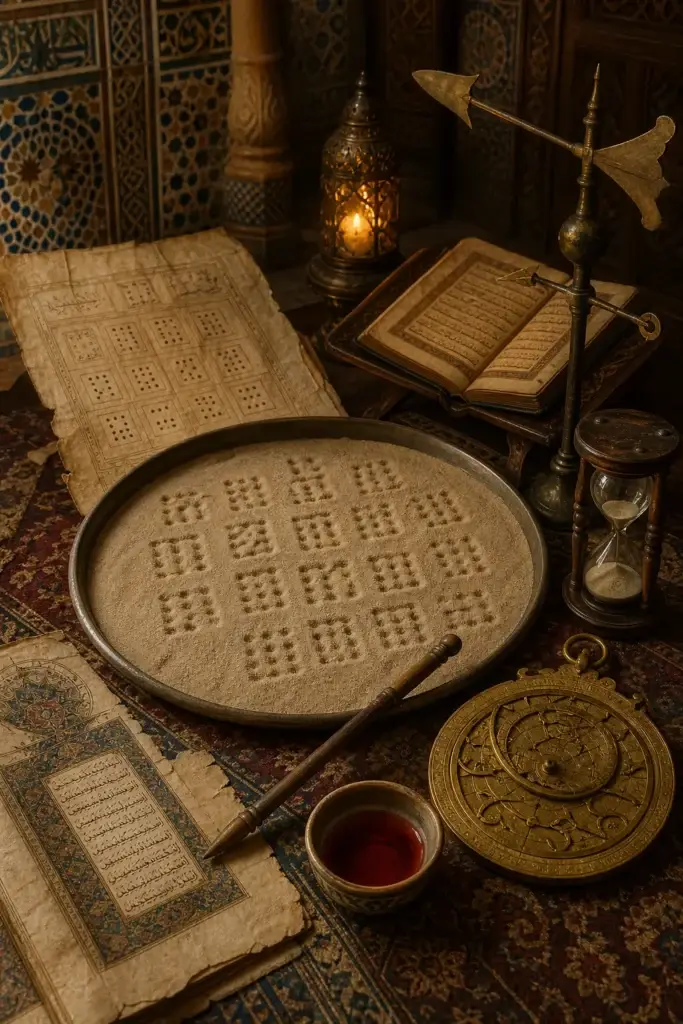 Geomantie — Divination durch Erdzeichen