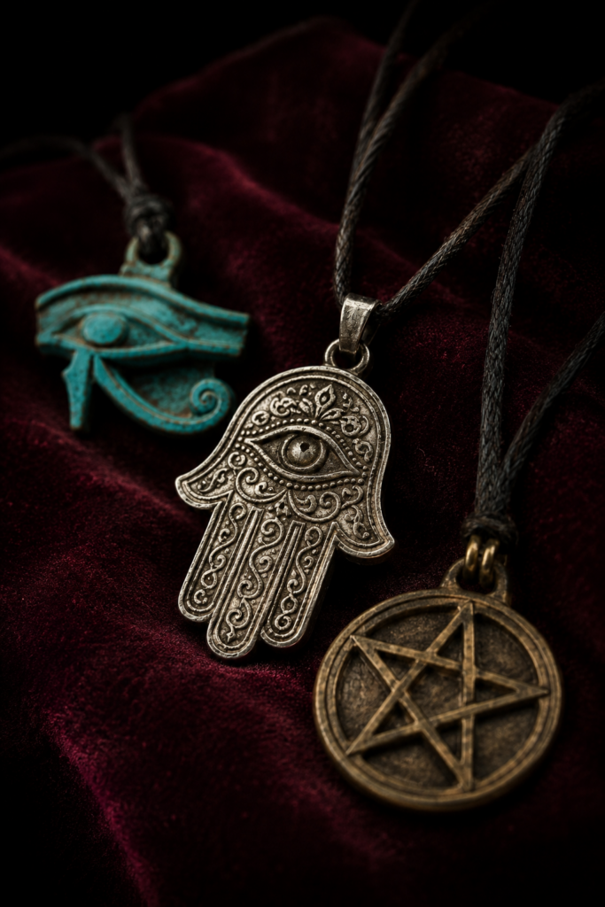 Amulette und Schutzobjekte – Sammlung traditioneller Schutzzeichen